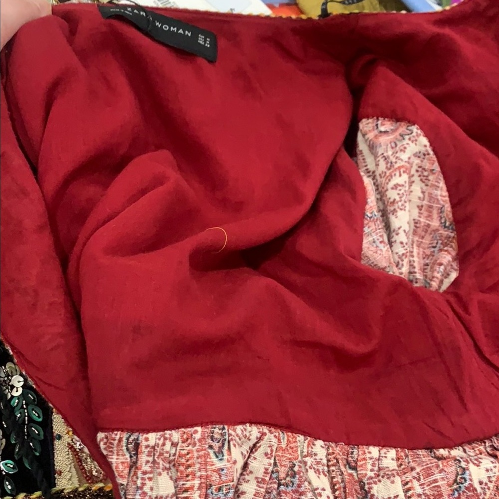 Zara ethnic beaded top - Picture 14 of 16